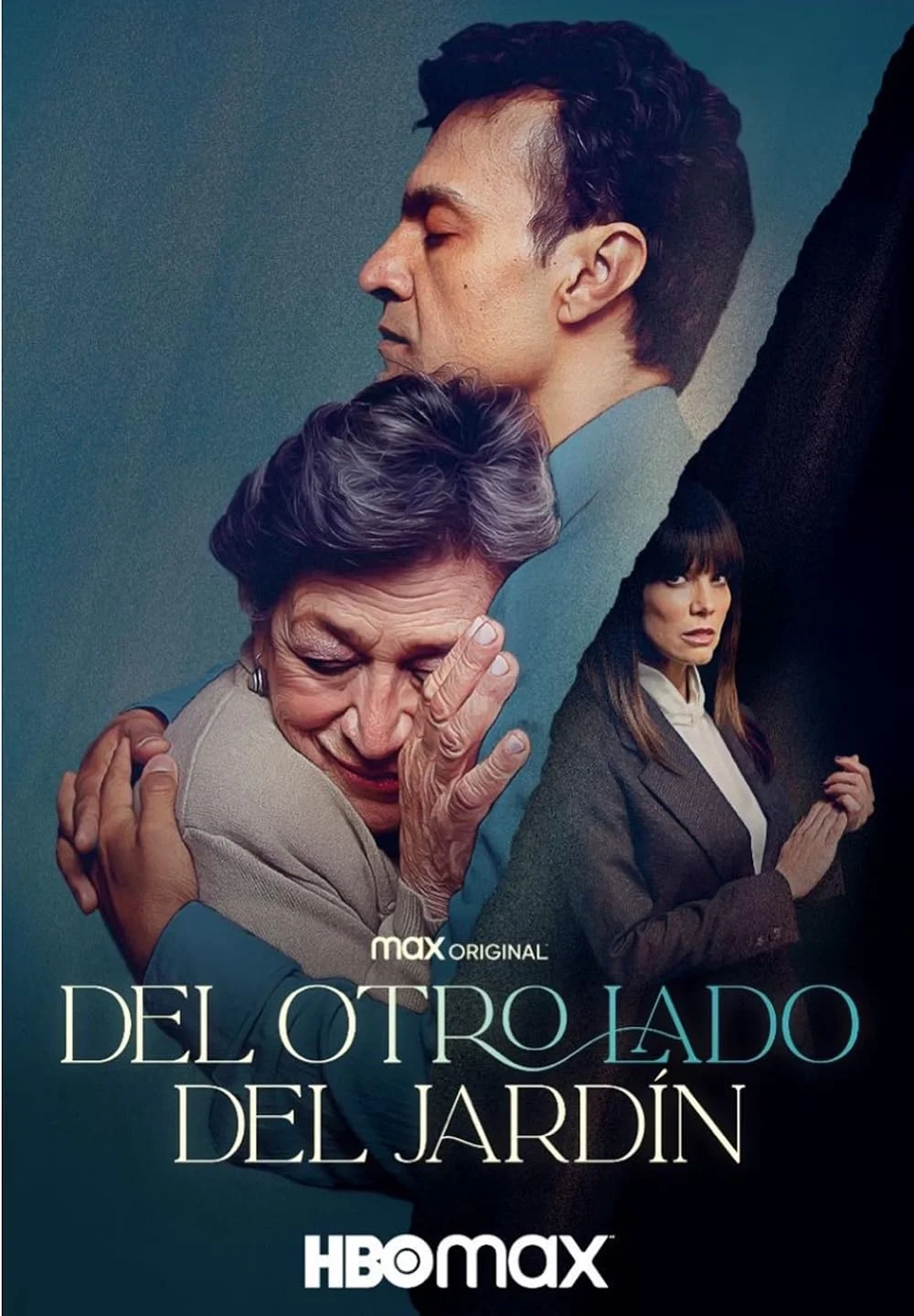 Cartel de la película Del Otro Lado del Jardín, Max Original, basada en la novela de Carlos Framb